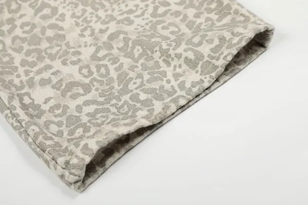 Design Maxden Geesal Leopard Print Wide-Leg Pants - 15