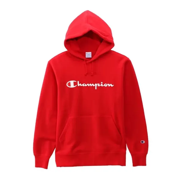 Champion Reverse Weave Hoodie Beige Hoodie - 3