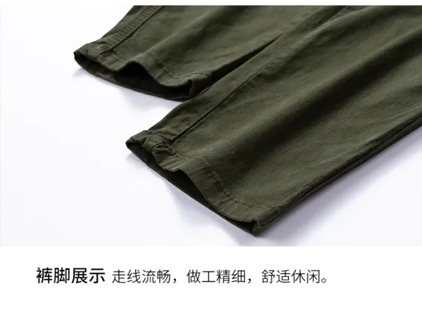 Design Cargo Pants Army Green Pants - 10