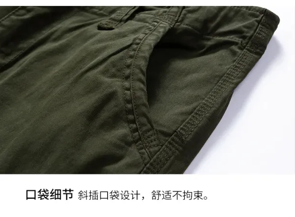 Design Cargo Pants Army Green Pants - 8