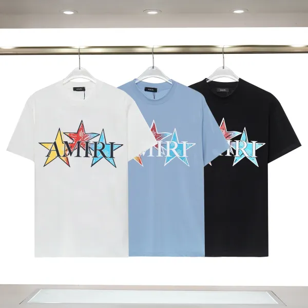 Amiri Star Logo Graphic Black T-Shirt - 3