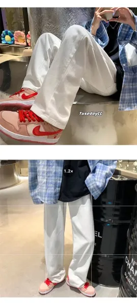 Nike Dunk Low Panda Pink Sneakers - 13