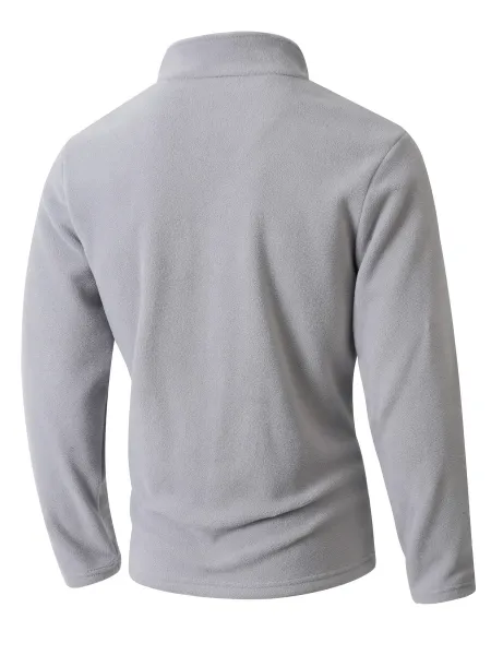 Design Quarter-Zip Fleece Pullover Black Sweater - 7