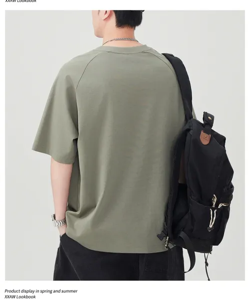 Design Color-Block Oversized T-Shirt Black - 10