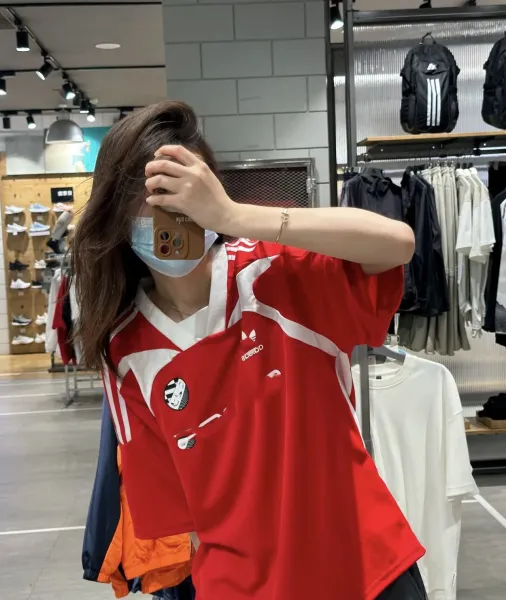 Adidas Originals Soccer Jersey Red / White - 19