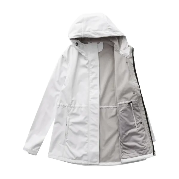 Design Water-Resistant Hooded Trench Coat in Black Outerwear - 27