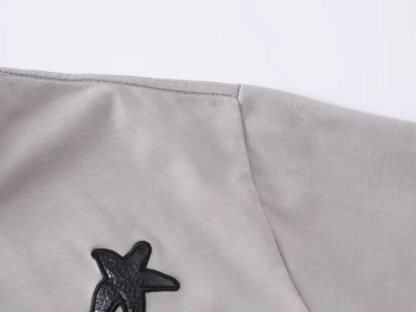 Design Star Embroidery Navy T-Shirt - 12