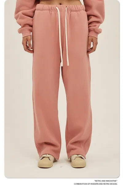 Arte Artie Master 350G Fleece Sweatpants Dark Red Sweatpants - 49