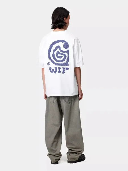 Design WIP Spiral Logo T-Shirt Dark Green T-Shirts - 5