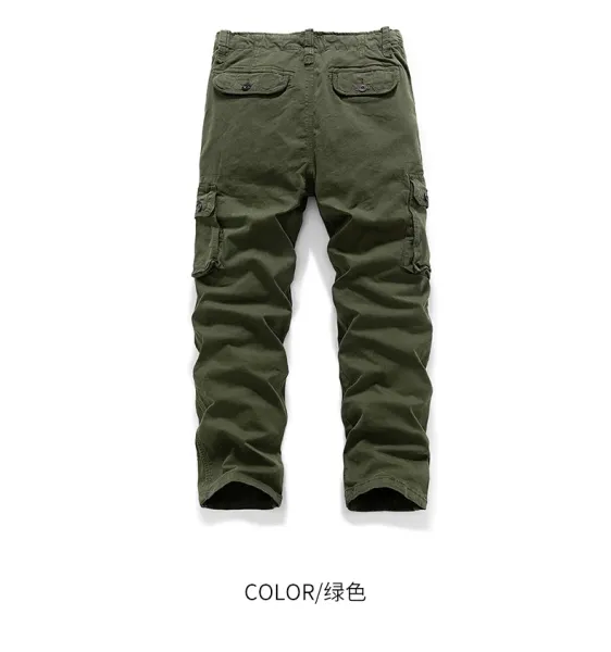 Design Cargo Pants Army Green Pants - 17