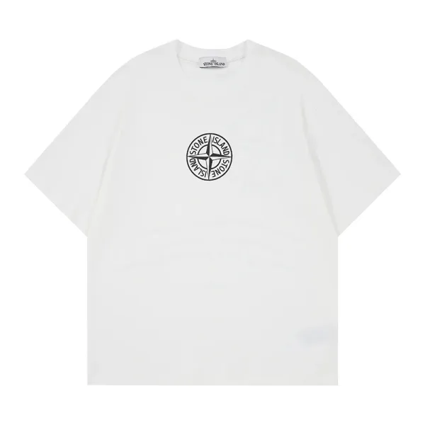 Stone Island Spring / Summer '26 Light Blue Graphic T-Shirt - 8