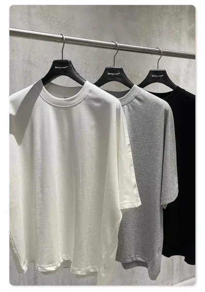 Design BE Thrived Basic Cropped T-Shirt White T-Shirts - 27