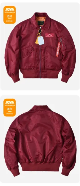 aeae Alpha Industries MA-1 Flight Jacket Army Green Jacket Outerwear.jacket - 13