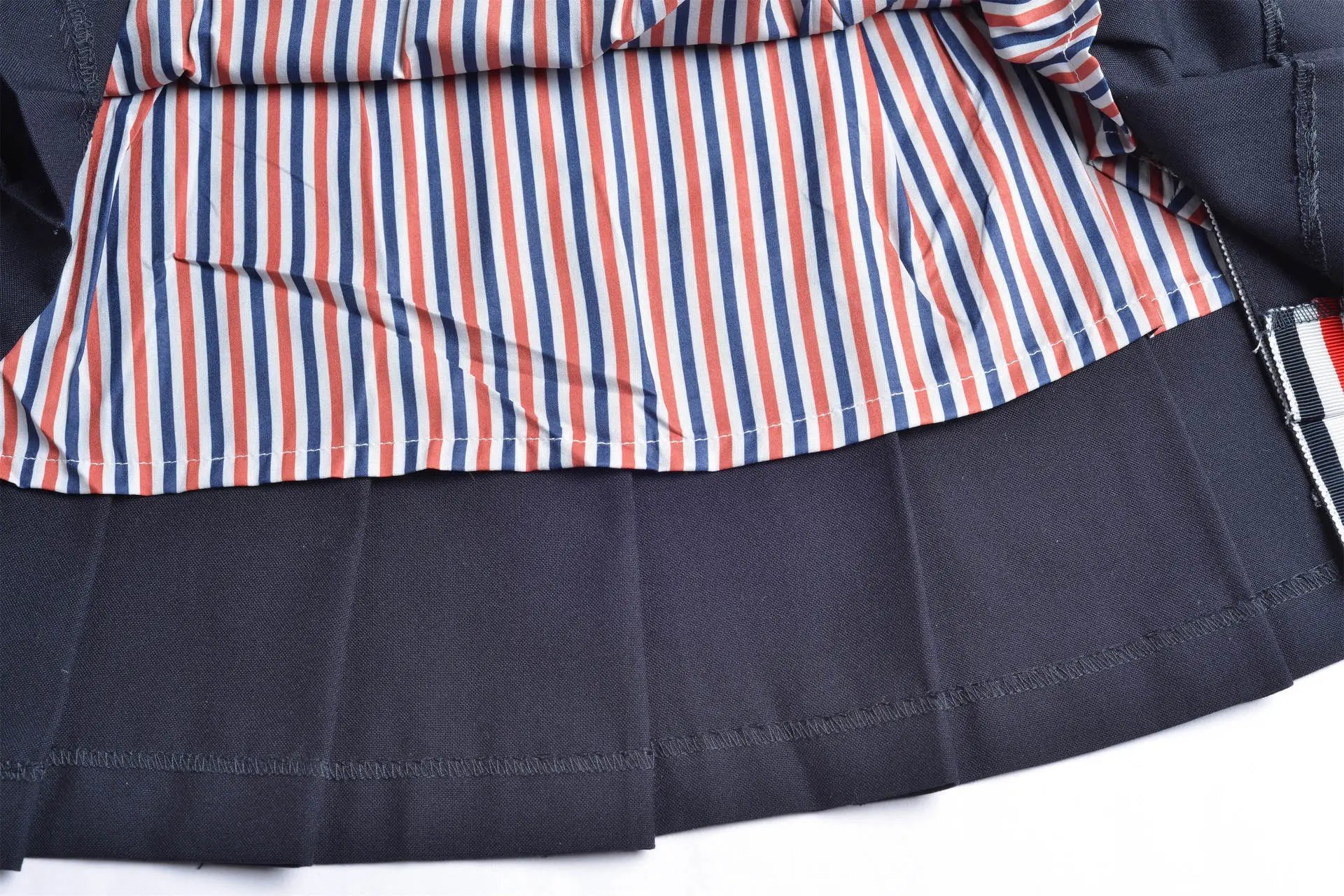 Thom Browne Pleated Skirt Gray - 12