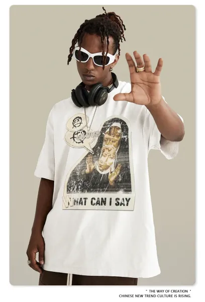 Design BE Thrived What Can I Say Graphic T-Shirt White T-Shirts - 22
