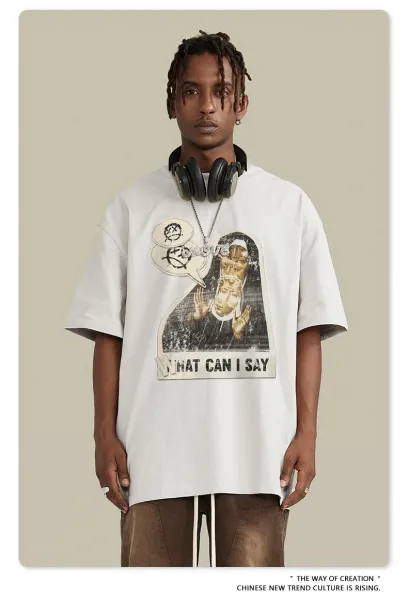 Design BE Thrived What Can I Say Graphic T-Shirt White T-Shirts - 23