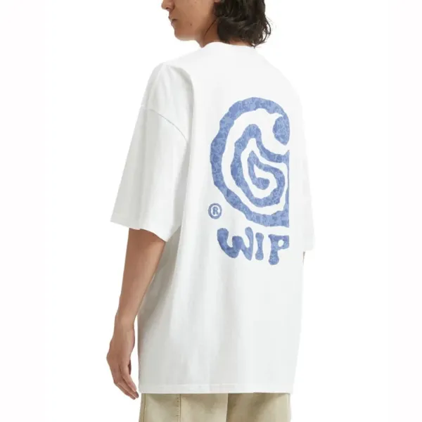 Design WIP Spiral Logo T-Shirt Dark Green T-Shirts - 4