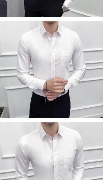 Design Classic Fit Light Blue Oxford Shirt Tops Shirt - 6
