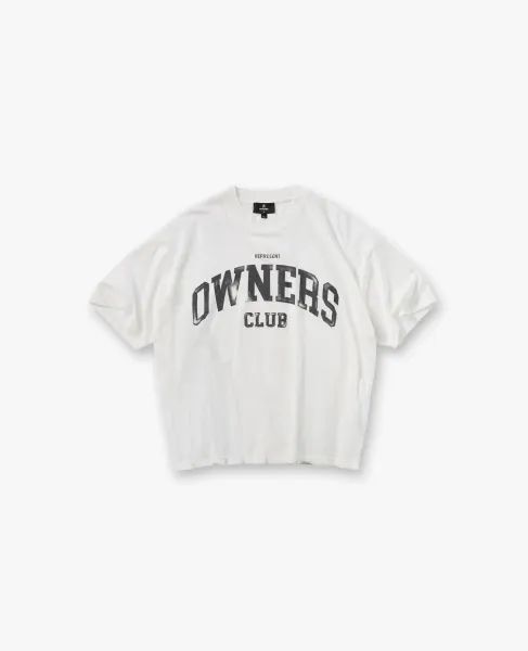 Represent Owners Club Distressed Black T-Shirt - 28