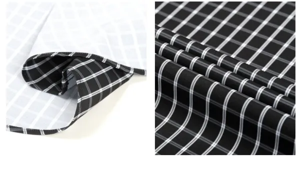 Design Classic Blue Grid Check Shirt - 18