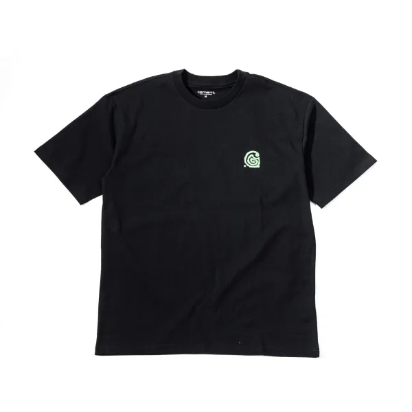 Design WIP Spiral Logo T-Shirt Dark Green T-Shirts - 16