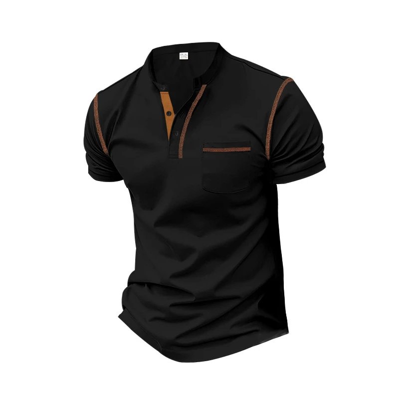 Design Henley T-Shirt Army Green - 20