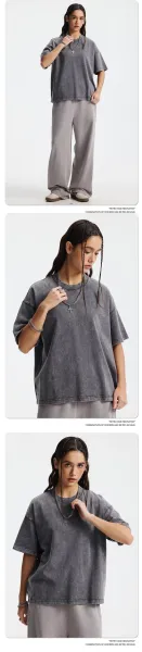 Design AR Stir Fried Make Old Short T-Shirt Batik Brown T-Shirt T-Shirts - 24