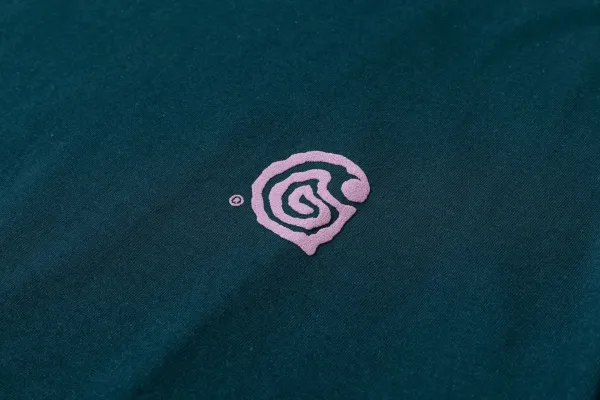 Design WIP Spiral Logo T-Shirt Dark Green T-Shirts - 25