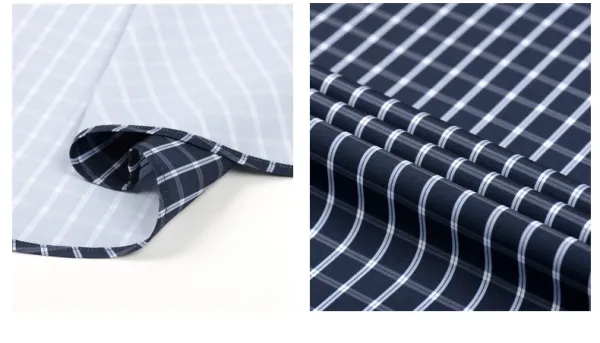 Design Classic Blue Grid Check Shirt - 21