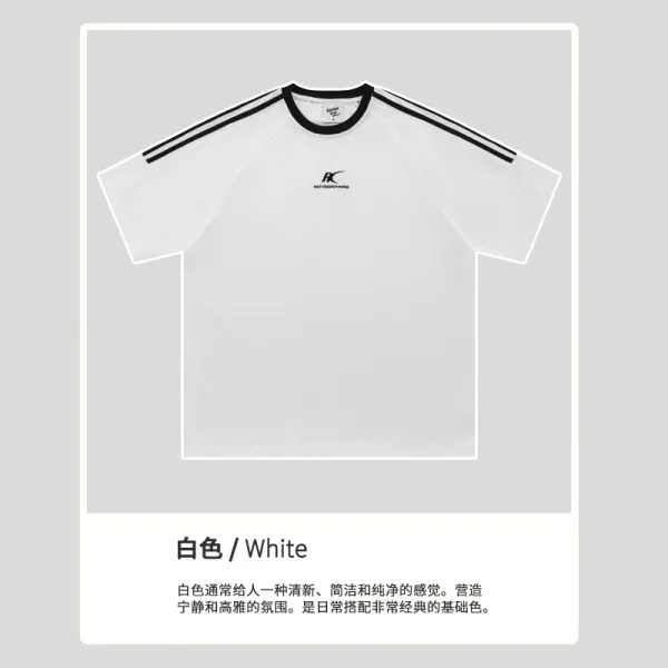 Design RK Performance White Sporty T-Shirt - 1