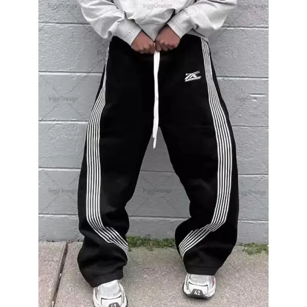 Design Li-Ning Track Pants Gray Sweatpants - 5