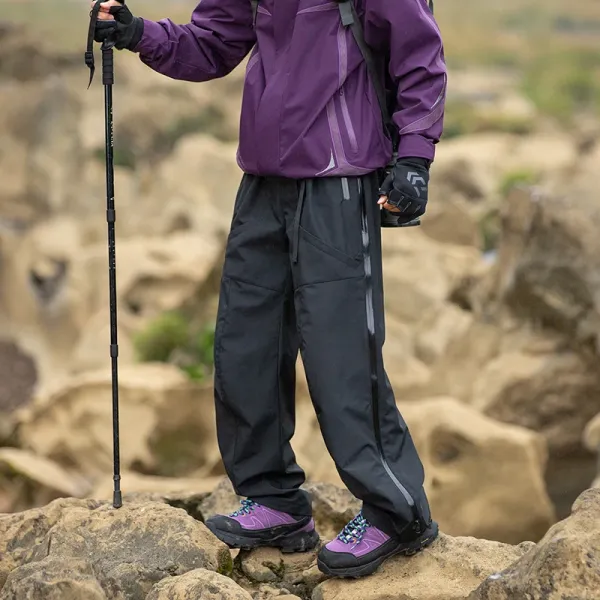 Arc'teryx Alpha SV Pants Black Purple Hiking Pants - 1