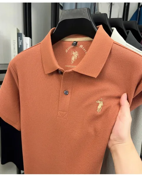Design Polo Ralph Lauren Classic Fit Pique Polo Shirt Charcoal Gray Tops.polo - 28