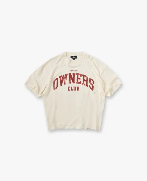 Represent Owners Club Cream T-Shirt - 1