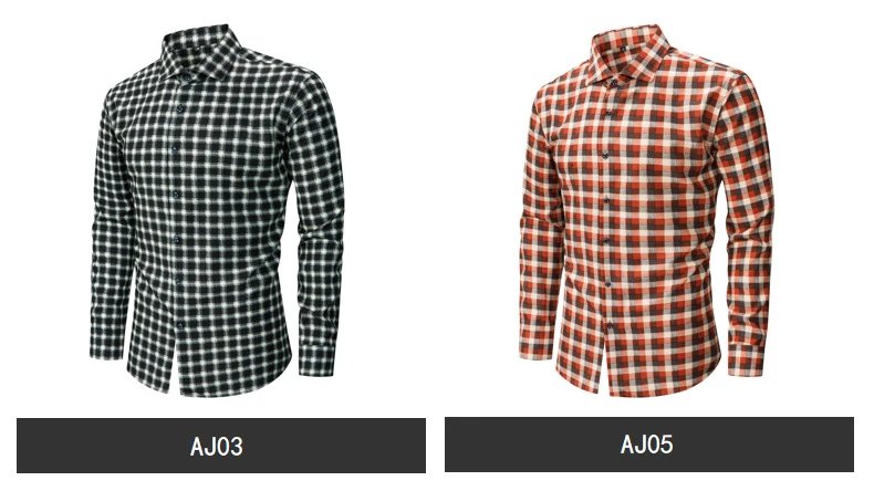 Design Classic Plaid Brown Shirt - 13