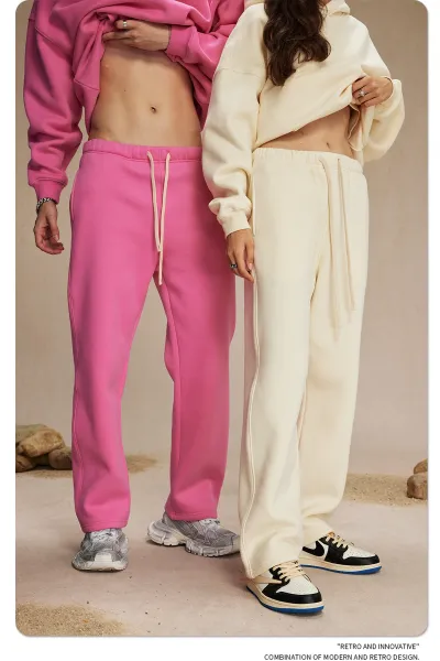 Arte Artie Master 350G Fleece Sweatpants Dark Red Sweatpants - 21