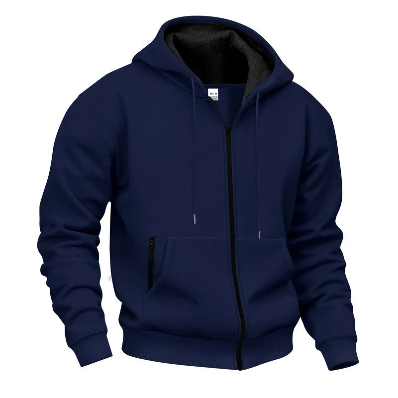 Design Basic Full-Zip Hoodie Black - 23
