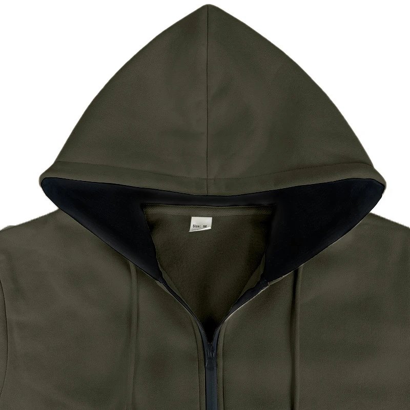 Design Basic Full-Zip Hoodie Black - 32