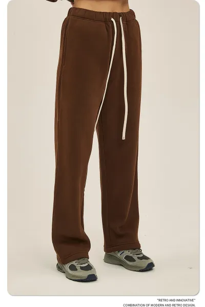 Arte Artie Master 350G Fleece Sweatpants Dark Red Sweatpants - 73