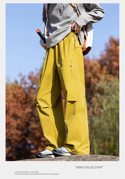 Design Cargo Pants Mustard Yellow - 22