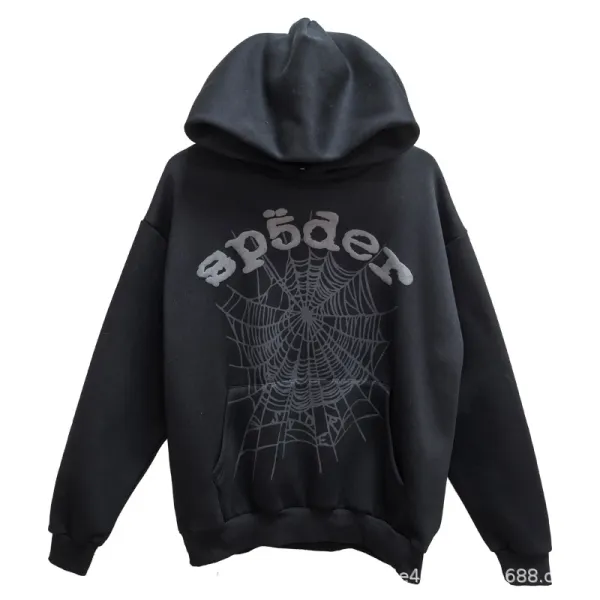 Spöder Spider Web Hoodie Black - 1