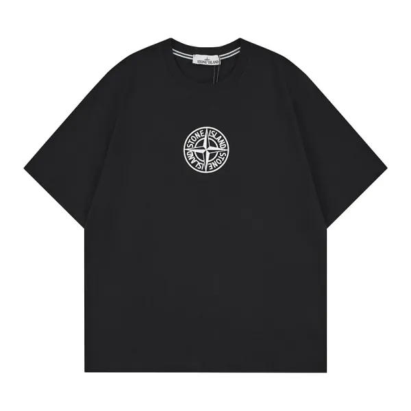 Stone Island Spring / Summer '26 Light Blue Graphic T-Shirt - 10
