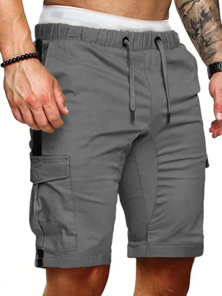 Design Cargo Shorts Gray - 23