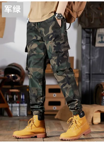 Carhartt Work In Progress Camo Cargo Pants Multicolor Pants - 13