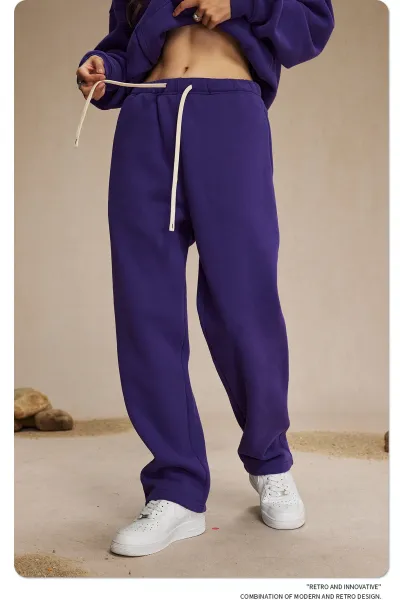 Arte Artie Master 350G Fleece Sweatpants Dark Red Sweatpants - 17