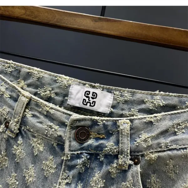 Givenchy Embossed Logo Black Denim Jeans - 13