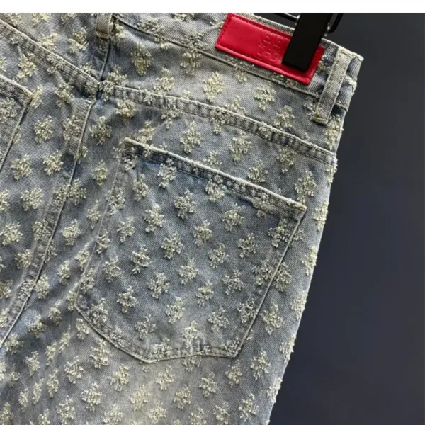 Givenchy Embossed Logo Black Denim Jeans - 16