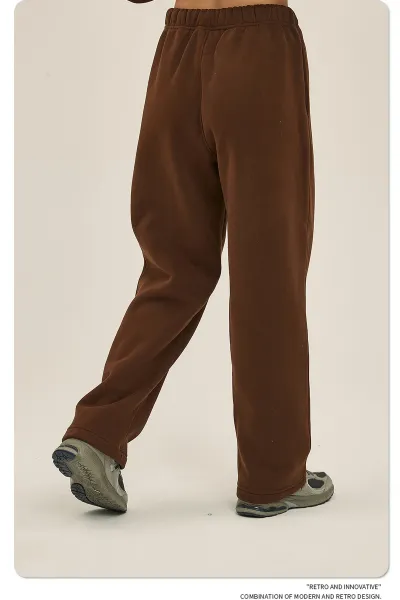 Arte Artie Master 350G Fleece Sweatpants Dark Red Sweatpants - 75