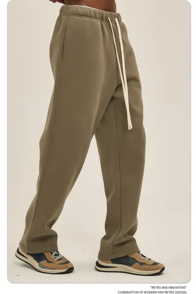 Arte Artie Master 350G Fleece Sweatpants Dark Red Sweatpants - 86
