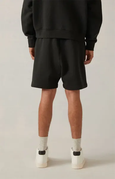 Fear of God Essentials Relaxed Fit Black Shorts - 7